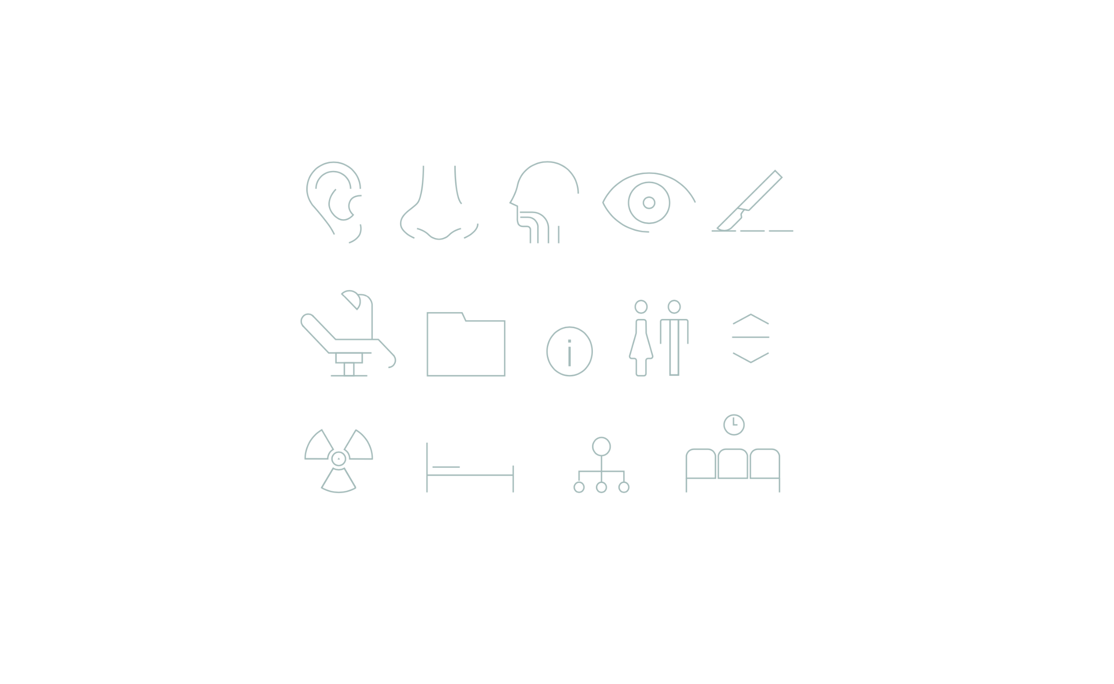 Logotipo para clínica Specialistklinikkene en Noruega – Visuell identitet og logodesign for helseklinikk i Oslo